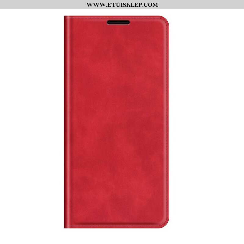 Etui Na Telefon do Realme GT 5G Etui Folio Stylowe Skórzane Szwy